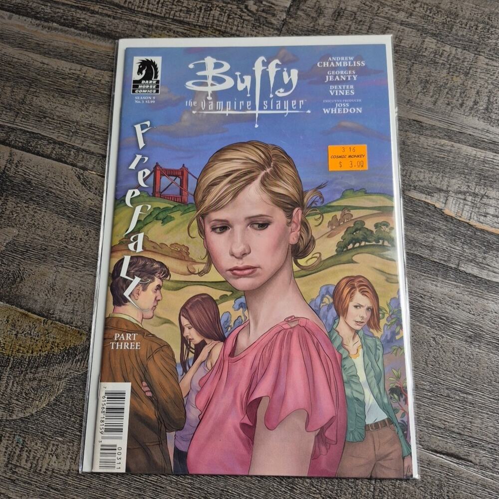 Buffy The Vampire Slayer Comic Season 9 #3 Free Fall Part 3 Dark Horse Jeanty